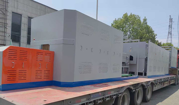 三合科技連續(xù)式銅釬焊爐發(fā)往東莞